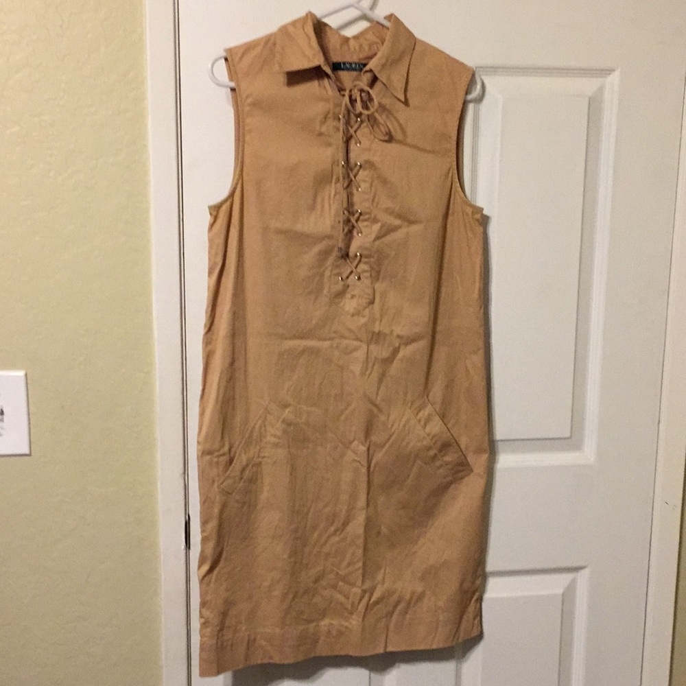 Lauren Ralph Lauren Khaki Safari Short  dress size XS
